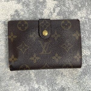 Louis Vuitton Monogram Porte Monnaie Billet Viennois Kisslock Wallet